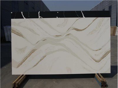 Brittinica Goldener Quarz für Tischplatte